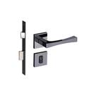 Fechadura Vivaldi Grafite Polido Externa Rosa Pado