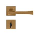 Fechadura Vivaldi Red Gold Escovado Banheiro Dourado/Ouro Pado
