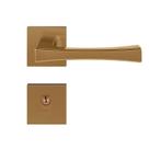 Fechadura Vivaldi Red Gold Escovado Externa Dourado/Ouro Pado