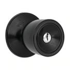 Fechadura Vouga Tubular Divisória 90mm Preta