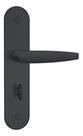 Fechadura WC Preto Fosco Carpi Stam- 824/33