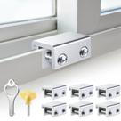 Fechaduras de janela STERGDE Sliding Window Fechaduras (6 conjuntos) prateadas