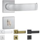 Fechaduras stam banheiro porta madeira 823/39 quadrada