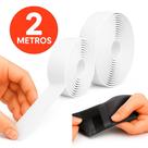 Fecho Adesivo 2 Metros 50mm Largo Autoadesivo Forte Branco