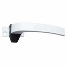Fecho alavanca puxador maxim-ar frontal1018/3 sobrepor aluminio branco al