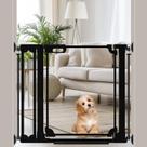 Fecho automático em acrílico Baby Gate WAOWAO com 75 a 96 cm de largura