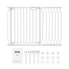 Fecho automático extra alto Gate VEVOR 75-118 cm para escadas brancas Fecho automático extra alto Gate VEVOR 75-118 cm para escadas brancas