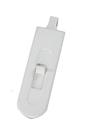 Fecho Basculante para Janela WRS 3,5" Nariz Quadrado Branco Fecho Basculante para Janela WRS 3,5" Nariz Quadrado Branco