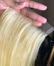 Fecho BEEOS 6x6 Skinlike Real HD Lace 613 Blonde 45cm