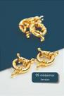Fecho Boia 13mm Ouro 5 Milésimos Semijoia - 01 Unidade Fecho Boia 13mm Ouro 5 Milésimos Semijoia - 01 Unidade