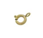 Fecho Boia Dourado 1000un 6mm Em Metal Para Pulseira E Colar