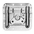 Fecho Borboleta Para Case Com Porta Cadeado Cromado Médio Nf Fecho Borboleta Para Case Com Porta Cadeado Cromado Médio Nf