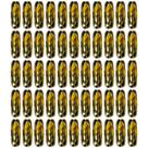 Fecho Canoa P/ Corrente Bolinha Chaveiro Chave 500 Unidades