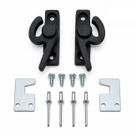 Fecho Caracol Trava Nylon Liso Direito Esquerdo Janela Porta Portao Vitro JP-1331 JP-1358 Com Contra Fecho Par Fecho Caracol Trava Nylon Liso Direito Esquerdo Janela Porta Portao Vitro JP-1331 JP-1358 Com Contra Fecho Par