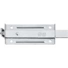 Fecho Chato Com Porta-cadeado 5" - 127,0 Mm Zincado Silvana