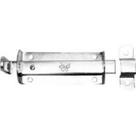 Fecho chato para cadeado zincado silvana - 4"