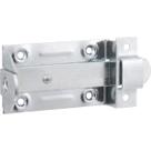 Fecho chato porta cadeado 3" aço carbono zincado pacote 12 peças - Vonder