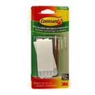 Fecho Command grande C/2 Pares Suporta Até 1,8kg scotch 3m