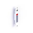 Fecho Concha Alumínio Branco 158mm com Chave Alumiconte FEC1036EB
