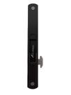 Fecho Concha Manual Porta Correr Alumínio Fermax Fec42 Preto