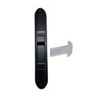 Fecho concha preto 7411/a slide 158mm c/lingueta suprema tra009 janela porta aluminio udinese