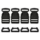 Fecho de Alça Para Mochila e Reguladores 25mm 100 Peças