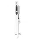 Fecho de Embutir tipo Unha 12cm Cromado Inox e Zamac Cartela Isero Fecho de Embutir tipo Unha 12cm Cromado Inox e Zamac Cartela Isero