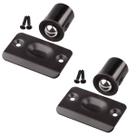 Fecho de esfera HOMOTEK, kit com 2 unidades, bronze escovado a óleo, 2,1 x 2,9 cm Fecho de esfera HOMOTEK, kit com 2 unidades, bronze escovado a óleo, 2,1 x 2,9 cm