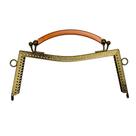 Fecho de Metal com Alça Curva 13 x 22cm - Círculo