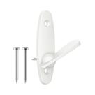 Fecho de polegar Andersen Gliding Door de substituição 2573609 branco Fecho de polegar Andersen Gliding Door de substituição 2573609 branco