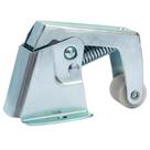 Fecho de porta com mola Ideal Security, zincado Fecho de porta com mola Ideal Security, zincado