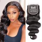 Fecho de renda Hotlulana Transparent HD Body Wave 40cm