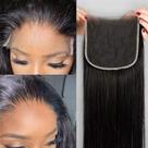 Fecho de renda KRN 5x5 HD Lace 30cm Brazilian Virgin Hair 12A