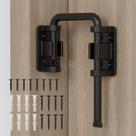 Fecho de Segurança para Porta de Correr SecureLatch 6 cm em Aço Inoxidável Fecho de Segurança para Porta de Correr SecureLatch 6 cm em Aço Inoxidável