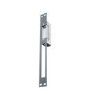 Fecho Elétrico AGL 12V Cinza para Embutir em Portas de Madeira ou Metal Segurança Discreta e Versátil para Ambientes Internos