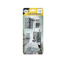 Fecho Ferrolho Zincado 1.5" 2 Unidades - Idea
