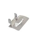Fecho galvanizado p/ fita lisa/perfurada 3/4"