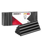 Fecho Glue Sticks Arrow de 10 cm x 1,3 cm, preto, pacote com 200