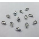 Fecho Lagosta Aço Inox - 10, 12, 15mm - Não Enferruja Montagem de Bijuterias, Correntes, Braceletes Fecho Lagosta Aço Inox - 10, 12, 15mm - Não Enferruja Montagem de Bijuterias, Correntes, Braceletes