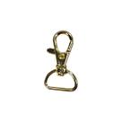 Fecho Lagosta Cor Dourada 4cm X 2,5cm Médio Passar Fita Gancho Bolsa Feminina