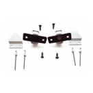 Fecho Lateral Fec-1054 Linha 25 Suprema Contra Pequeno Janela Porta Correr D/E Branco Par