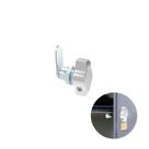 Fecho Lingueta Aço Com Porta Cadeado Para Portas de Abrir