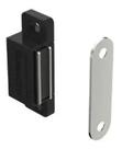 Fecho Magnetico ImÃ P/portas, ArmÃrios Preto 01 Unid + Paraf