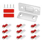 Fecho Magnético para Armário Redunest Kit com 10 Unidades Ultra Fino Fecho Magnético para Armário Redunest Kit com 10 Unidades Ultra Fino