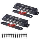 Fecho Magnético para Porta Mousike 70 lb em Aço Inoxidável - Kit com 2 Fecho Magnético para Porta Mousike 70 lb em Aço Inoxidável - Kit com 2