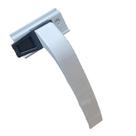 Fecho maxim-ar puxador alavanca aluminio branco linha suprema