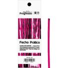 Fecho Metálico PINK 4 MMX 11 CM Pacote com 100