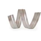 Fecho Metálico Prata 4MM X 11CM Pacote com 100