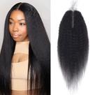 Fecho MOOTAFUL Kinky Straight 2x6 HD Lace 25 cm brasileiro