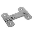 Fecho Para Janela Merkel 601 Zincado Fz - Kit C/24 Peca(S)